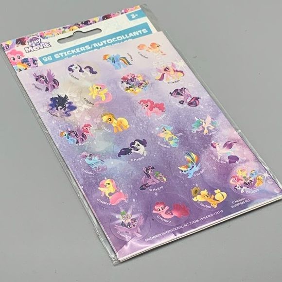 My Little Pony The Movie 96 Stickers - Picture 1 of 4